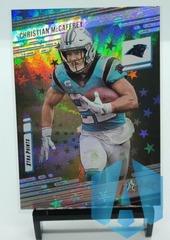 Christian McCaffery 2021 Panini Prestige Xtra Points Astral Parallel #78 Panther